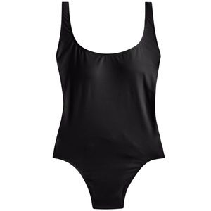 J. Crew Swimsuit One piece Plunging Scoopback in Black Size 12 NWT